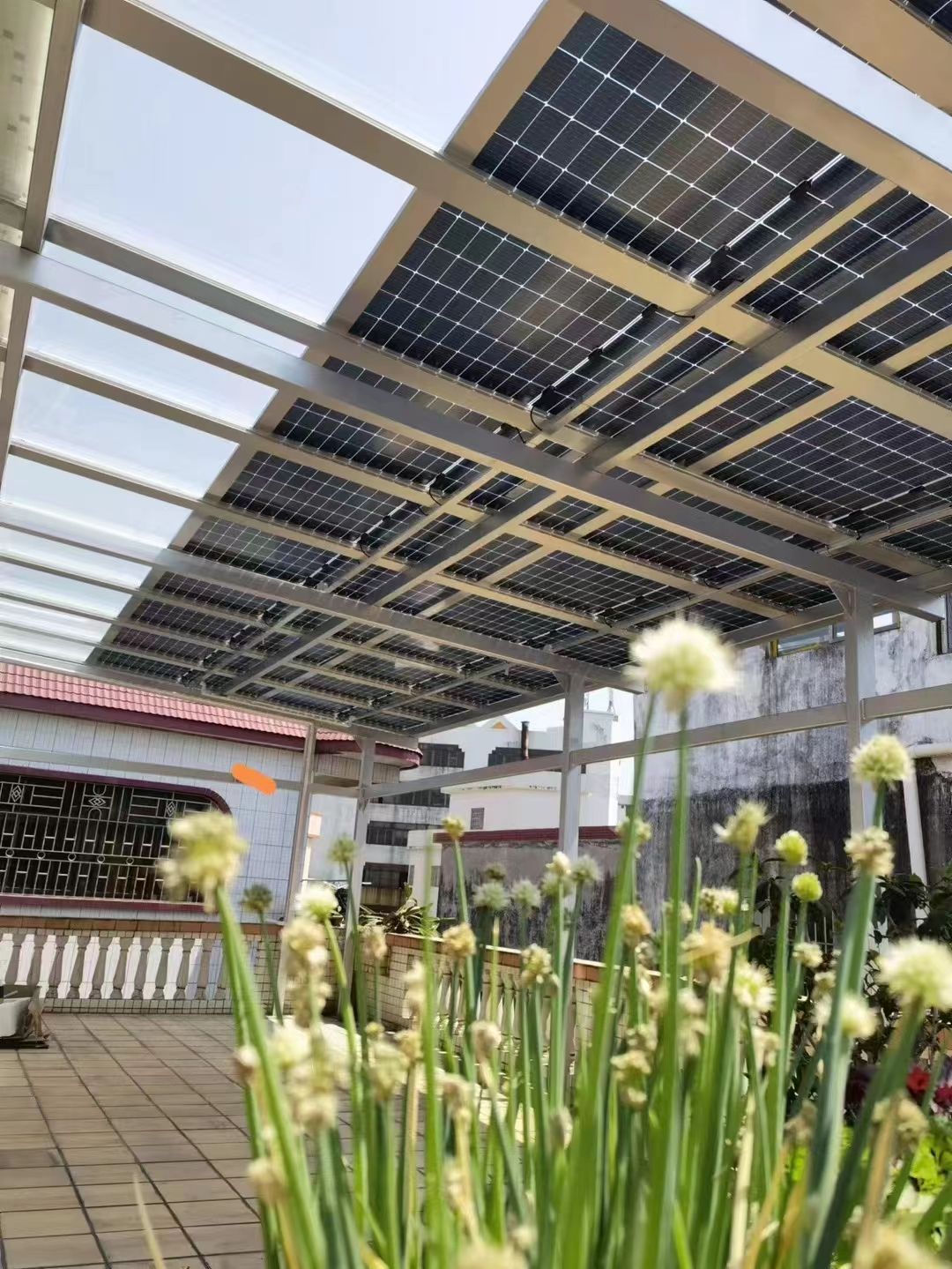 海口别墅家用屋顶太阳能发电系统安装